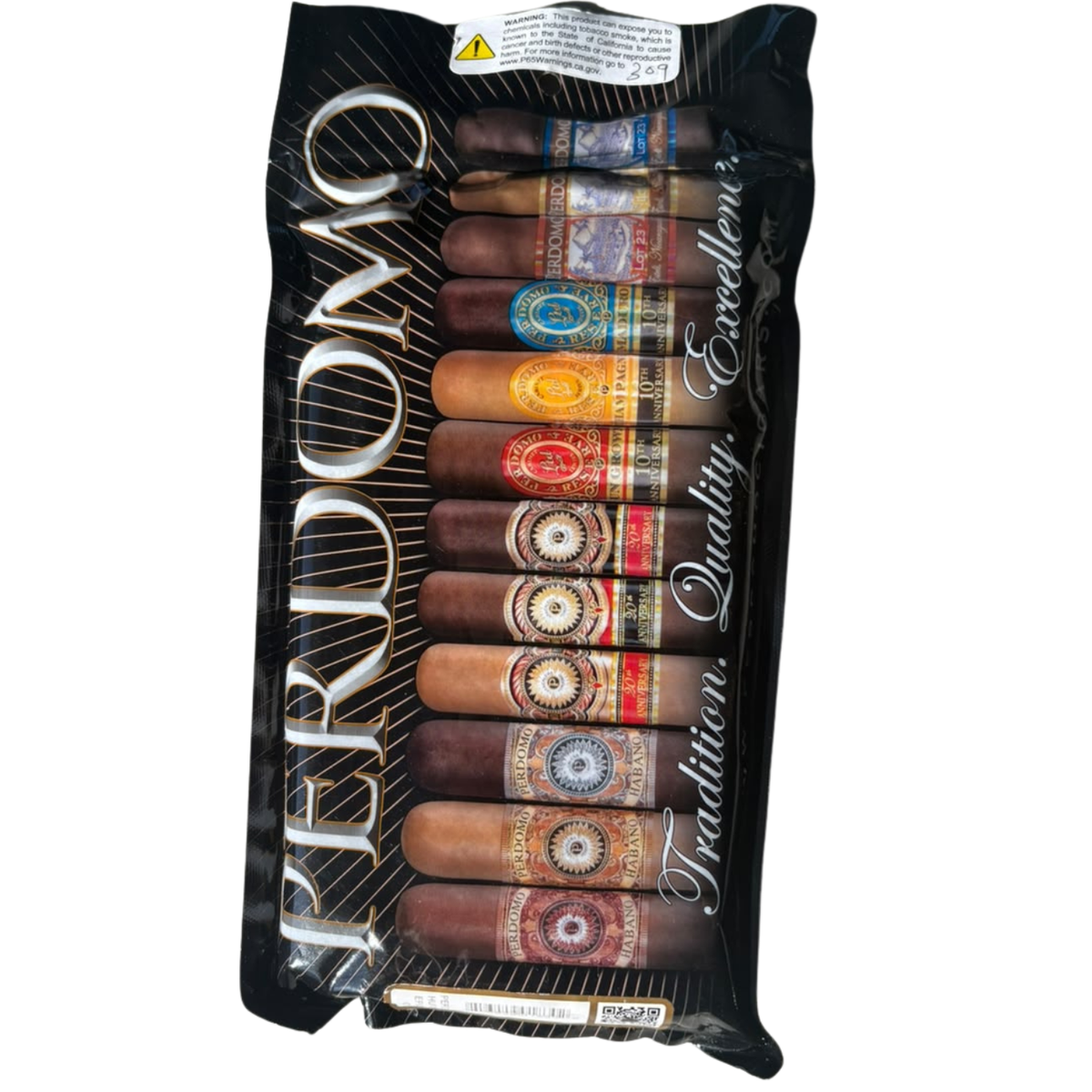 Perdomo Sun Grown Travel Pack