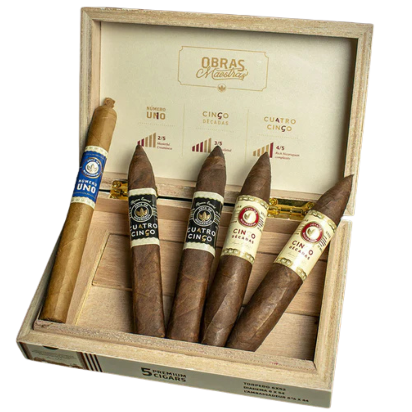 Joya de Nicarágua Especial Obras Maestras - Caixa com 5