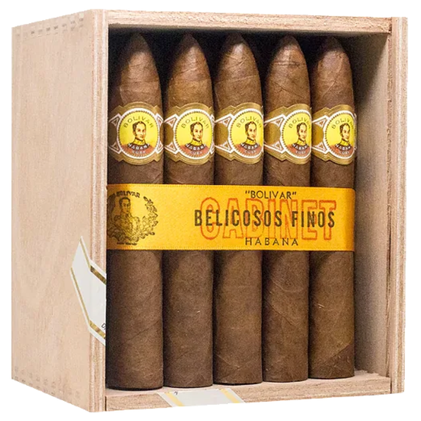 Charuto Bolivar Belicosos Finos, Caixa com 25